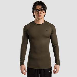 Vêtements de gymnastique GAI ARR COMPRESSION Slim Fit couleur olive - Product Image 1