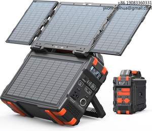 Vente flash : Station d'alimentation portable, générateur, batterie externe avec panneau solaire pliable dissimulé - Product Image 2