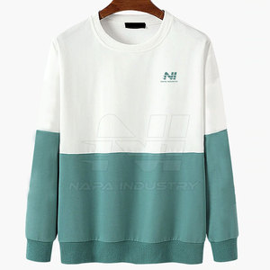 เสื้อสเวตเชิ้ตบุผ้าฝ้ายผสมโพลีเอสเตอร์แบบลำลองสำหรับผู้ชายใส่ในฤดูหนาว มีโลโก้สั่งทำพิเศษ กันลม ไซส์ใหญ่ ผ้าหนา 300 กรัม - Product Image 1