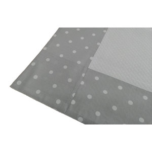 Manta acolchada de algodón para cochecito - Cubierta suave, portátil y plegable para bebé con estampado floral - Product Image 1