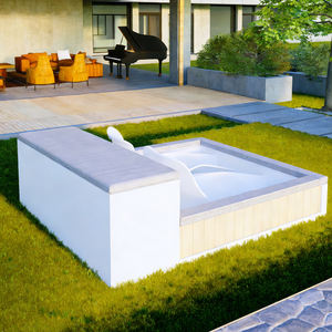 Piscina de Spa Personalizada de Fábrica, Piscina Pequeña con Cascada, Calentador, Filtro, para Azotea, Resort, Casa de Huéspedes, Fácil Instalación, Resistente a los Rayos UV para Niños - Product Image 6