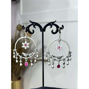 Pendientes de Aro de Plata 925 con Diseño de Pájaro Fusionado y Engaste de Diamantes y Ágata, Oro Rosa con Incrustaciones de Diamantes y Ágata - Product Image 1