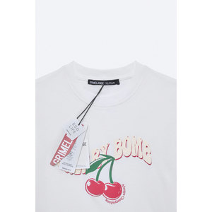 GRIMELANGE LAZZIAR Camiseta oversize de cuello redondo para mujer - Product Image 2