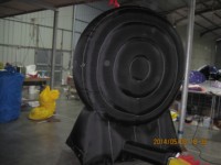 Tablero de Dardos Inflable Grande de 2.5m de Altura para Exteriores, con Material de PVC, para Juegos Comerciales de Lanzamiento de Dardos, Equipo de Entretenimiento Premium