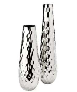 Florero de aluminio de estilo moderno superventas (juego de dos) para decoración de hogar y jardín maceta hecha a mano para la venta - Product Image 4