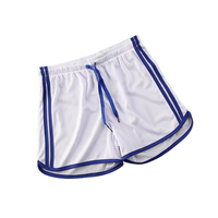 Nouveaux shorts de sport pour hommes 2026 à séchage rapide, avec logo personnalisé imprimé, en maille unie respirante, décontractés, pour la course et la gym, shorts d'été en maille pour garçons