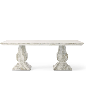 Mesa de gran oferta para uso en interiores, como comedor o restaurante, forma rectangular de estilo moderno con patas de mesa fuertes y resistentes - Product Image 1