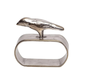 Porte-rond de serviette en aluminium haut de gamme à la main design haut d'oiseau en gros rond de serviette bas prix rond de serviette décoratif - Product Image 1