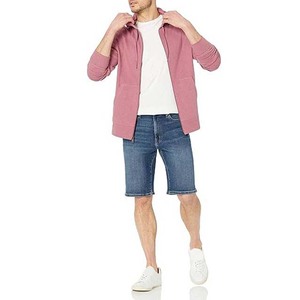 Sudadera con Capucha Impermeable para Hombre, Color Rosa, Diseño con Logotipo Personalizado OEM, Bordado Sólido, Cierre de Cremallera, Algodón y Poliéster, Invierno - Product Image 4