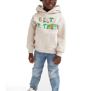 <b>Girls</b> And Boy Kids <b>Hoodies</b> Custom Cartoon Print Pullover Warm Cotton Fleece Kids <b>Hoodies</b> For Daily Outdoor Wear - Product Image 2