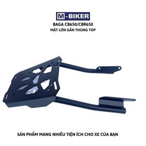 Garantie M-Biker de 12 mois pour les boîtes latérales CB650 CBR650, porte-bagages en aluminium pour moto avec technologie CNC - Product Image 1