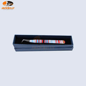 Pince à épiler d'extension de cils de qualité supérieure embouts de précision en acier inoxydable prix compétitifs pour les applications de cils - Product Image 2