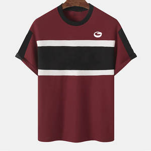 Camisetas de Manga Corta para Hombre de Nuevo Diseño - Tela de Felpa de Alta Calidad, Transpirable, Ecológica, Colores/Logotipo Personalizados, Servicio OEM - Product Image 1