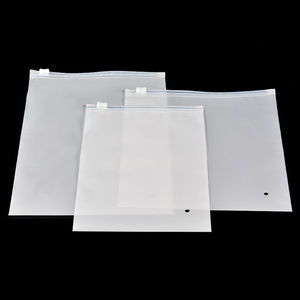Custom Wholesale Thickened Ziplock <b>Bags</b> Transparent Color Zipper Packaging for Underwear & <b>Clothing</b> - Product Image 6