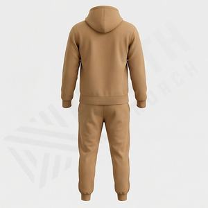 Conjunto Deportivo Personalizado para Hombre, Sudadera con Capucha y Pantalones Deportivos de Felpa, con Logotipo Personalizado, Conjunto de 2 Piezas - Product Image 2