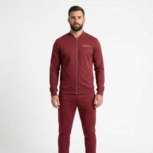 Hawk Eye Sports <b>Men's</b> Slim Fabric Fleece 300g Winter <b>Pullover</b> Hoodie Full-Length Tracksuit Set Breathable Anti-Bacterial - Product Image 4