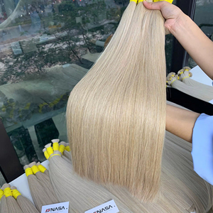 NASA Company Direct Wholesale Supply Haute Qualité En Vrac 100% Raw Light Color Extensions de Cheveux Humains Vietnamiens Style Vague Naturelle - Product Image 1