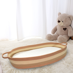 New Arrivals Handmade <strong>Moses</strong> <strong>Basket</strong> Waterproof Pad Mattress Changing <strong>Basket</strong> - Product Image 4