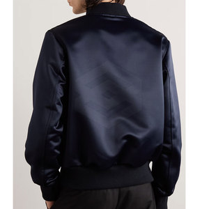แจ็คเก็ตนักบินซาตินจากสบายๆไปเย็นในไม่กี่วินาทีด้วยแจ็คเก็ตบอมเบอร์ซาติน - Product Image 5