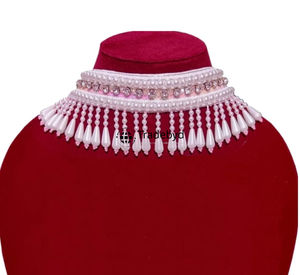 Collar bordado elegante Tradebyd, joyería hecha a mano, accesorio de moda para mujeres y niñas - Product Image 5