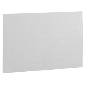 Pour SCHNEIDER ELECTRIC LAD22, feuille d'étiquettes vierges de 8x12 mm pour contacteurs TeSys D - Product Image 1