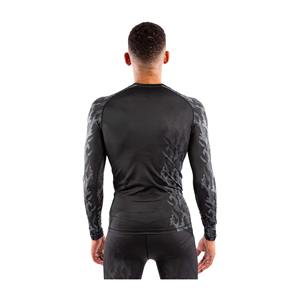 Mma Rash Guardท็อปส์ Rashguard Rush Guardเสื้ออัดแบบกําหนดเองสําหรับผู้ชายเสื้ออัดแขนยาว Rash Guard - Product Image 3