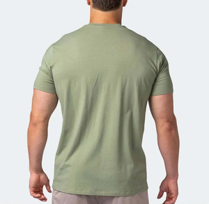 Camisetas de Hombre de Punto con Estampado Personalizado, 100% Algodón, Proveedor Directo de Fábrica, Manga Corta, Mejor Calidad, Dobladillo Curvo, Casual - Product Image 6