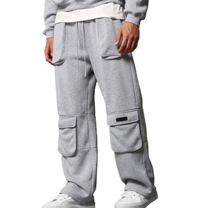 Pantalons tactiques pour hommes personnalisés - Pantalons cargo d'extérieur à taille élastique avec plusieurs poches - Product Image 4