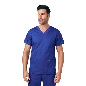 Conjunto de uniformes médicos personalizables para hombre, tela transpirable de alta calidad, varios colores y tamaños, uniforme hospitalario para médicos - Product Image 1