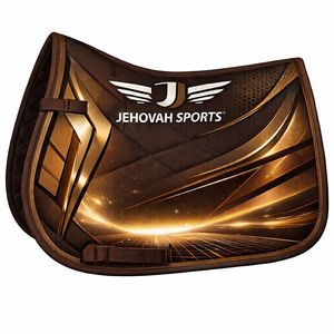 Almohadilla de Silla de Montar Inglesa Azul Personalizada al por Mayor, Estilo Occidental, Equipo de Equitación, Tela Rellena de Poliéster, Equino, Ecuestre - Product Image 3