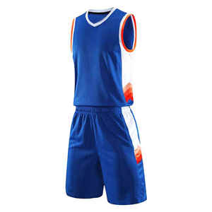 Venta caliente al por mayor de los hombres personalizados de malla de baloncesto Jersey sublimación uniformes deportivos pantalones cortos ropa de baloncesto Reversible - Product Image 1