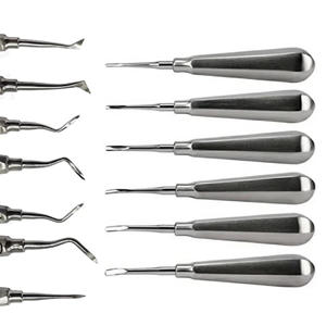 Élévateurs de racines dentaires Offre Spéciale Chirurgie buccale Dent Desserrant la poignée en acier Instruments dentaires Élévateur de racines en acier inoxydable - Product Image 6