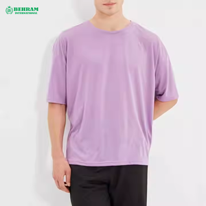 T-shirt pour homme de haute qualité, élégant, tendance, respirant, écologique, manches courtes, col rond, 100% polyester, coupe classique, 180g - Product Image 4