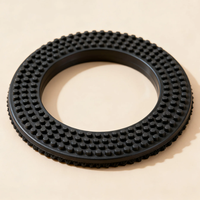 Kunden spezifischer TPR Anti-Rutsch-Ring für Pet Bowl Langlebiges Fütterung zubehör Pet Bowl Ring Gummi basis Pet Feeding Part Kunststoff teile ODM