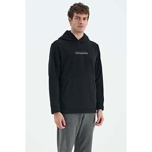เสื้อสเวตเชิ้ตขนแกะสีดำสำหรับผู้ชายยี่ห้อ Air Jones แขนยาว คอกลม เหมาะสำหรับใส่ลำลองในฤดูหนาว - Product Image 4
