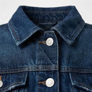 Ventes en gros de vestes en jean pour femmes confortables et respirantes, conception personnalisée OEM avec logo, toile de coton, tendance de la mode, couleur personnalisée - Product Image 4