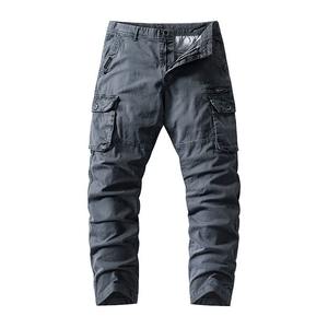 Pantalon cargo décontracté pour hommes Style européen et américain Pantalon à la mode avec poches latérales Pantalon de jogging avec LOGO personnalisé - Product Image 4