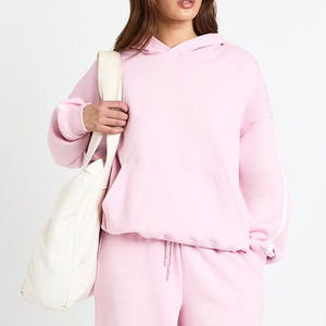 Pantalon décontracté à jambes larges avec fermeture éclair pour l'hiver, matière de haute qualité, manches longues, design décontracté, avec logo personnalisé - Product Image 2