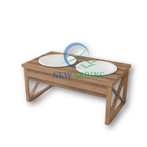 Wholesale Eco-Friendly Pet <b>Food</b> Drinking Bowls in Various Sizes Made in Viet Nam for Wooden Pets <b>Food</b> Tray - Product Image 5