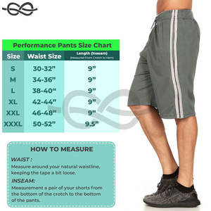 Pantalones Cortos Deportivos Casuales para Hombre, con Insignias Personalizadas, Diseño Sólido, Bordados, Técnicos, de Lana, Transpirables, Ecológicos, con Cordón Ajustable - Product Image 4