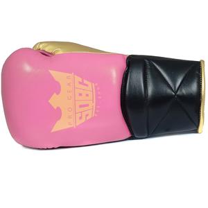 Gants de boxe professionnels d'entraînement de combat en gros avec conception personnalisée en cuir de vachette original accepter Logo OEM privé - Product Image 6