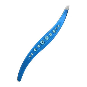 Pinza de Cejas Profesional Personalizada de Acero Inoxidable con Punta Puntiaguda, Agarre Preciso, Ecológica, Ligera, Reutilizable - Product Image 1