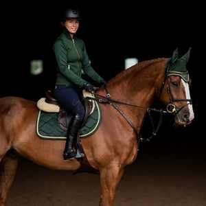 Almohadilla de sillín inglesa suave y cómoda, tela duradera acolchada transpirable que garantiza un ajuste suave, estabilidad y comodidad, almohadilla de sillín para caballos - Product Image 2