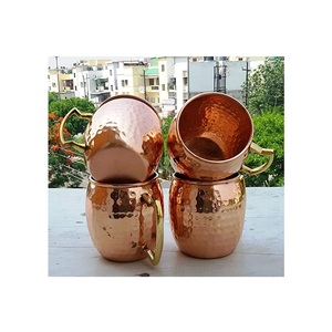 Vente directe d'usine tasse à café en cuivre de haute qualité avec couvercle étanche personnalisé isolation sous vide gobelet en acier inoxydable pour boire - Product Image 5