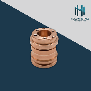 Insert fileté en cuivre de haute pureté, composant d'usinage VMC personnalisé pour les systèmes industriels et électriques à haute température - Product Image 2