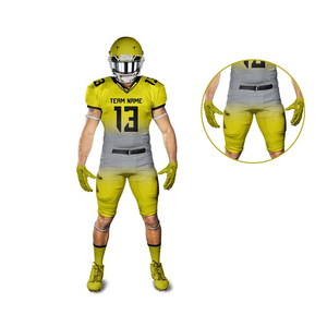 Uniforme de fútbol americano personalizable, camiseta de LICRA transpirable, diseño impreso - Product Image 2