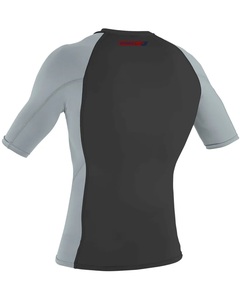 เสื้อแรชการ์ดผู้ชายพรีเมียม แขนสั้น ระบายอากาศได้ดี UPF50+ โพลีเอสเตอร์ 100% - Product Image 2