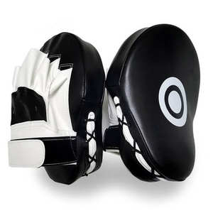 Almohadillas de Entrenamiento (Cuero Genuino y Material PU) para Boxeo, MMA, Artes Marciales, Kickboxing, Muay Thai, Almohadillas de Enfoque para Boxeo MMA - Product Image 4