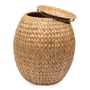 Table d'appoint en jacinthe d'eau tressée à la main, accessoires de chambre, fournisseur, vente, bon prix - Product Image 6