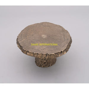 แท่นวางเค้กแบบเรียบง่ายทำจากโลหะพร้อมถาดกลมสำหรับวางเค้กคัพเค้กขนมอบงานแต่งงานโต๊ะกลาง - Product Image 3